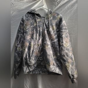 Abercrombie & Fitch Essential Quilted Zip Up Hoodie